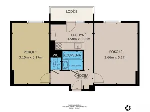 Pronájem bytu 2+1, Prostějov, okres prostějov, Dr. Horáka, 60 m2