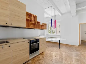 Pronájem bytu 2+kk, Praha - Holešovice, Jateční, 56 m2