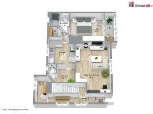 Prodej rodinného domu, Dolní Rychnov, Černý vrch, 144 m2