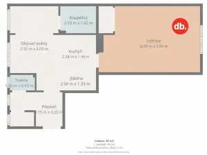 Prodej bytu 2+1, Plzeň, Politických vězňů, 56 m2