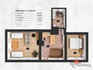 Prodej chalupy, Troskovice, 55 m2