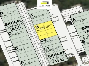Pronájem skladu, Brno - Slatina, Tuřanka, 2332 m2