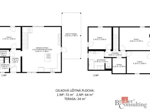 Prodej rodinného domu, Drásov, Luční, 136 m2