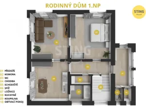 Prodej rodinného domu, Jihlava, Osvobození, 219 m2