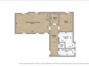 Prodej bytu 2+kk, Chotěšov - Mantov, 81 m2