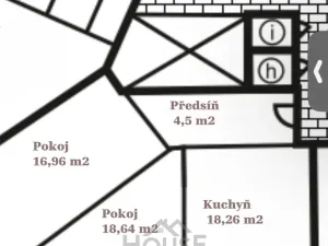 Prodej bytu 2+1, Praha - Žižkov, Štítného, 59 m2