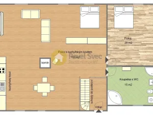 Pronájem bytu 2+kk, Radomyšl, 145 m2