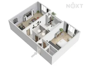 Prodej bytu 2+1, Brno, Horácké náměstí, 69 m2