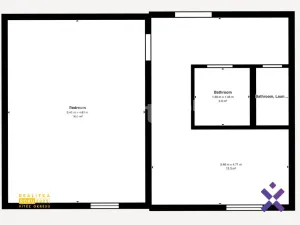 Pronájem bytu 1+1, Zlín - Malenovice, Husova, 32 m2