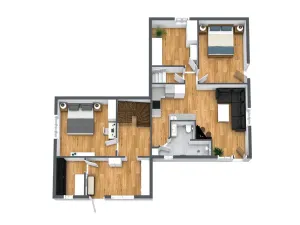 Prodej rodinného domu, Ostrov u Bezdružic - Krsov, 100 m2