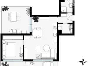 Prodej bytu 2+kk, Praha - Vysočany, Kolmá, 80 m2