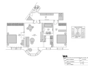 Pronájem bytu 3+kk, Praha - Vinohrady, náměstí Jiřího z Poděbrad, 92 m2