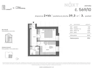 Prodej bytu 2+kk, Praha - Libeň, V zahradách, 40 m2