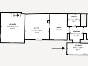 Prodej rodinného domu, Bukovník, 114 m2
