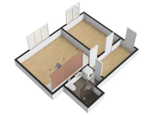 Pronájem bytu 2+kk, Praha - Žižkov, Jeseniova, 50 m2