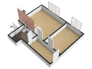 Pronájem bytu 2+kk, Praha - Žižkov, Jeseniova, 50 m2