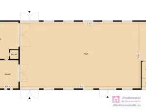 Prodej skladu, Valtice, Mikulovská, 600 m2