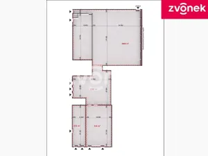 Pronájem výrobních prostor, Holešov, 2800 m2
