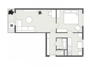 Prodej bytu 2+1, Ostrava - Poruba, Ukrajinská, 52 m2