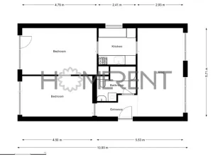 Pronájem bytu 3+1, Praha - Krč, Zálesí, 62 m2