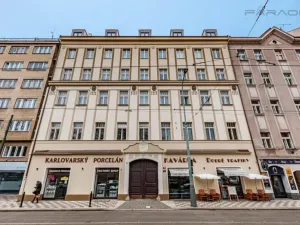 Pronájem bytu 2+1, Praha - Karlín, Sokolovská, 75 m2