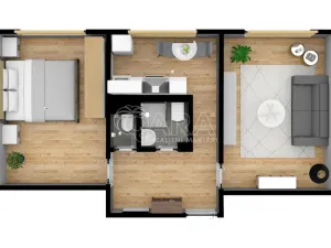 Pronájem bytu 2+1, Praha - Malešice, Počernická, 52 m2