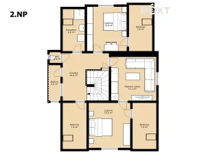 Prodej vícegeneračního domu, Hořice na Šumavě, 160 m2