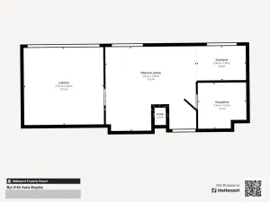 Pronájem bytu 2+kk, Praha - Smíchov, Karla Engliše, 38 m2