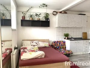 Pronájem bytu 1+kk, Brno - Řečkovice, Banskobystrická, 23 m2