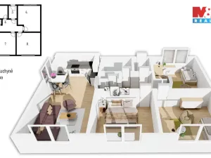 Pronájem rodinného domu, Libišany, 118 m2