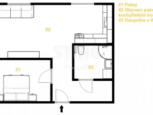 Prodej bytu 2+kk, Ostrava, Zárubecká, 51 m2