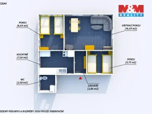 Prodej chaty, Bystřice - Ouběnice, 41 m2