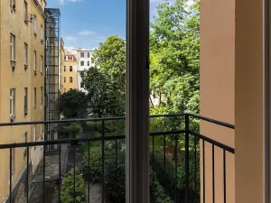 Pronájem bytu 1+kk, Praha - Bubeneč, Veletržní, 36 m2