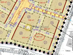 Prodej pozemku pro bydlení, Strakonice - Dražejov, U Větrolamu, 847 m2