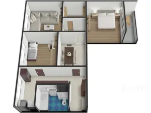 Prodej bytu 3+1, Strakonice - Strakonice I, Sídliště 1. máje, 74 m2