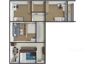 Prodej bytu 3+1, Strakonice - Strakonice I, Sídliště 1. máje, 74 m2