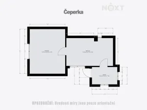 Prodej chaty, Čeperka, 34 m2