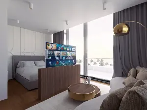 Prodej bytu 1+kk, Taqah, Omán, 70 m2