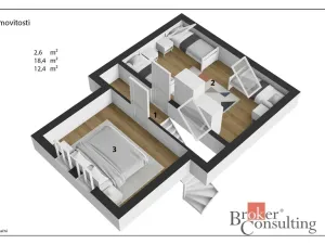 Prodej rodinného domu, Bechyně, Fáberova, 104 m2