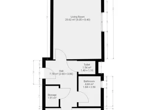 Pronájem bytu 2+kk, Praha - Lysolaje, Lysolajské údolí, 62 m2