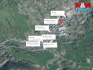 Pronájem bytu 1+1, Jílové - Kamenná, Okružní, 34 m2