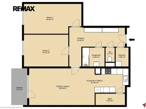 Prodej bytu 3+kk, Praha, Formanská, 91 m2