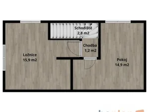 Pronájem rodinného domu, Nová Ves nad Popelkou, 95 m2