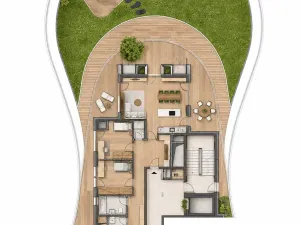 Prodej bytu 4+kk, Praha - Radlice, U Komína, 117 m2