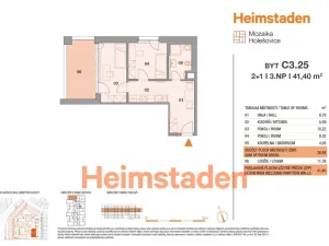 Pronájem bytu 2+1, Praha - Holešovice, Vrbenského, 45 m2