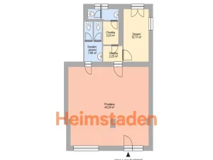 Pronájem kanceláře, Havířov - Město, Na Nábřeží, 69 m2