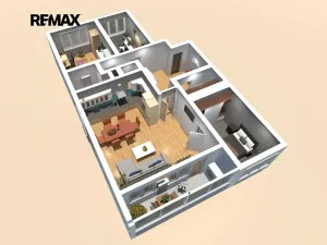 Prodej bytu 4+kk, Praha - Záběhlice, Želivecká, 90 m2
