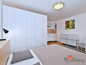 Pronájem bytu 1+kk, Praha - Libeň, Na dlážděnce, 25 m2