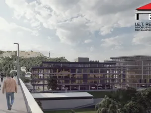 Pronájem kanceláře, Praha - Hlubočepy, Strakonická, 214 m2