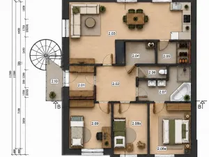 Prodej bytu 3+kk, Brno, Jeřabinová, 87 m2